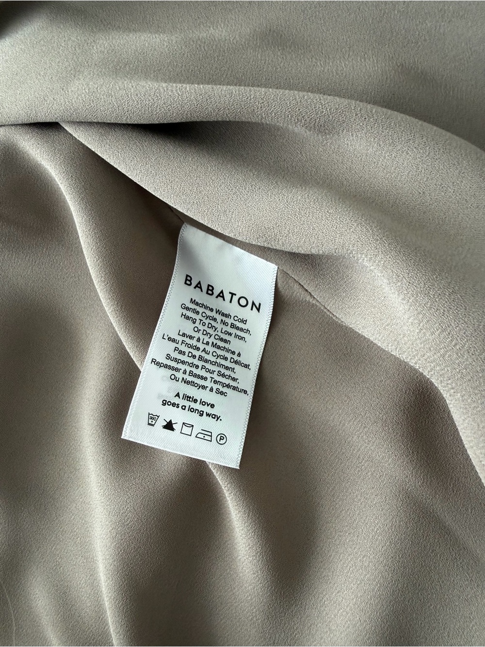 Aritzia Babaton Gilroy Bomber Jacket Taupe Size M - Picture 5 of 8
